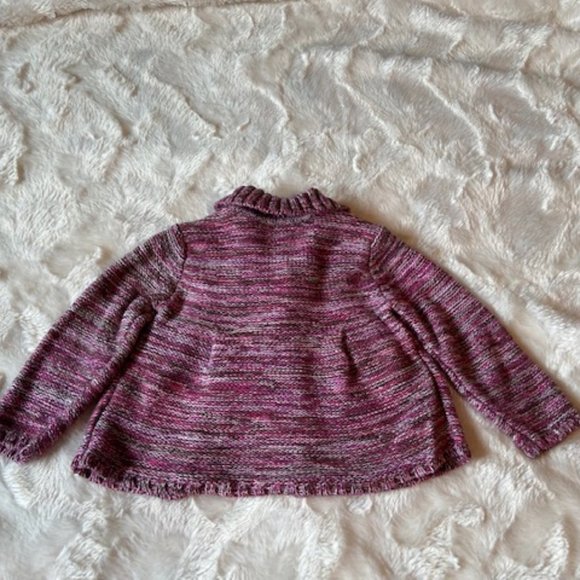 3/$25 Old Navy Girl's Knitted Sweater Cardigan Size 12-18 MTH - Picture 4 of 7